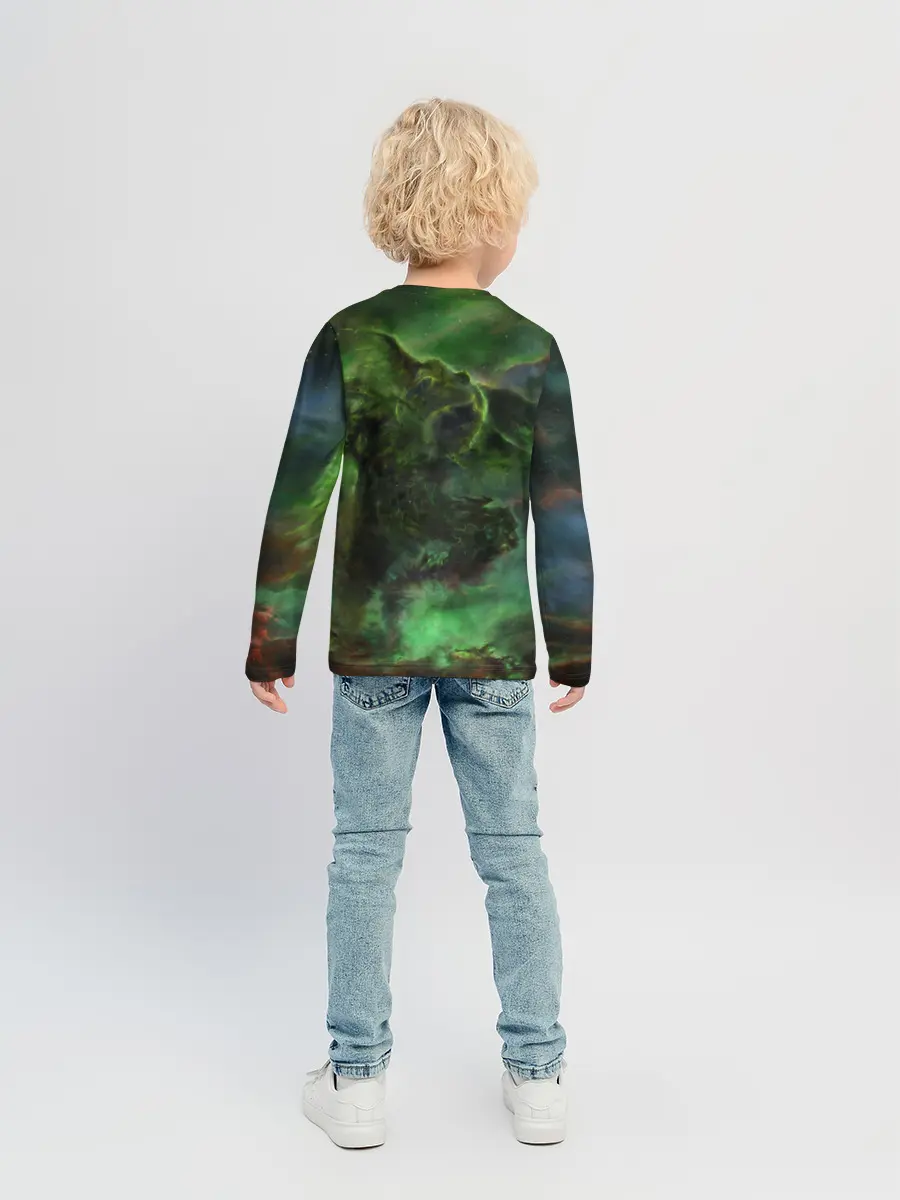 Детский лонгслив / Скрытность скайрим