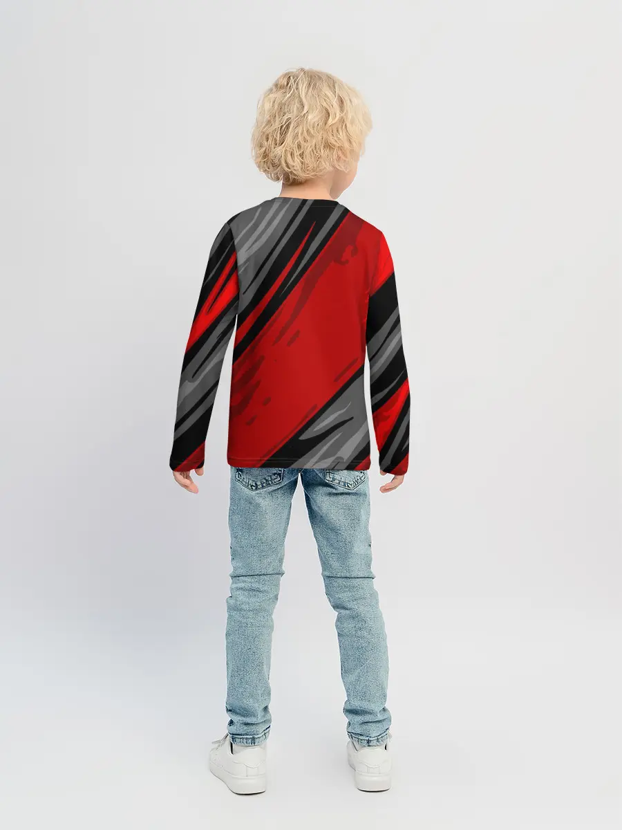 Детский лонгслив / Сиомбиотический стиль