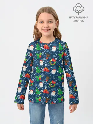 Детский лонгслив / Праздник