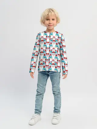 Детский лонгслив / Дедушки Морозы