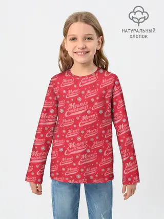 Детский лонгслив / Merry Christmas