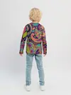 Детский лонгслив / Яркий красочный узор