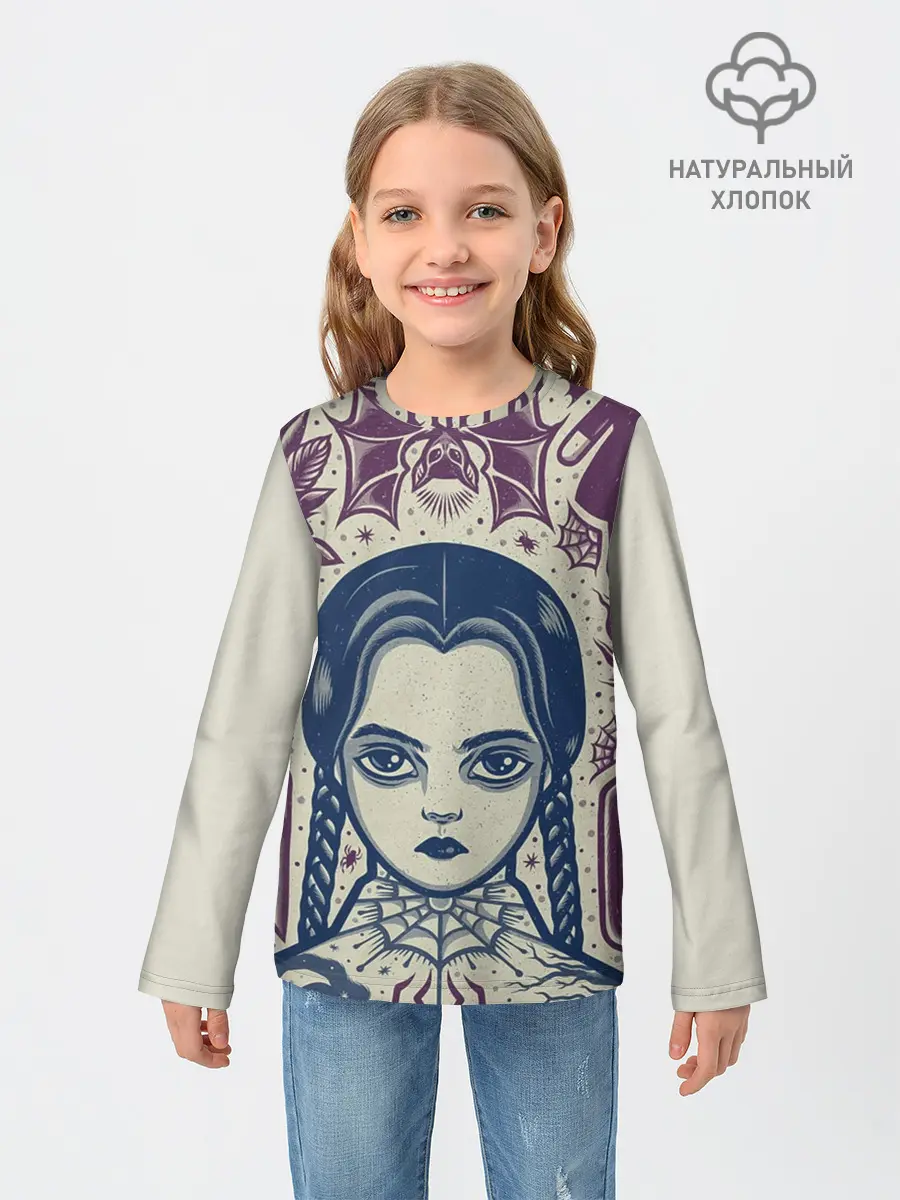 Детский лонгслив / THE ADDAMS FAMILY NW2