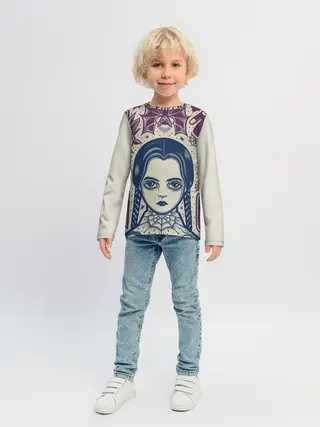 Детский лонгслив / THE ADDAMS FAMILY NW2