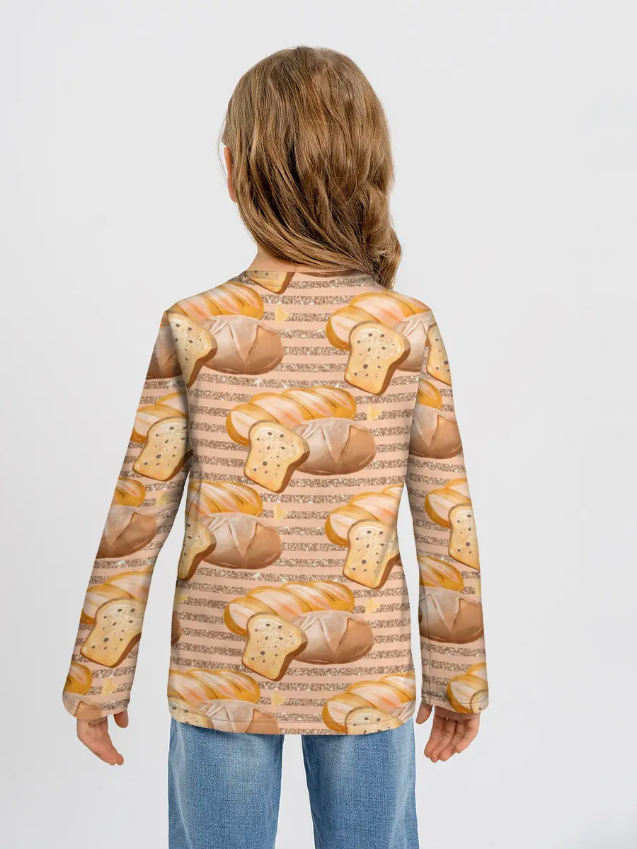 Детский лонгслив / Выпечка - хлеб и булочки