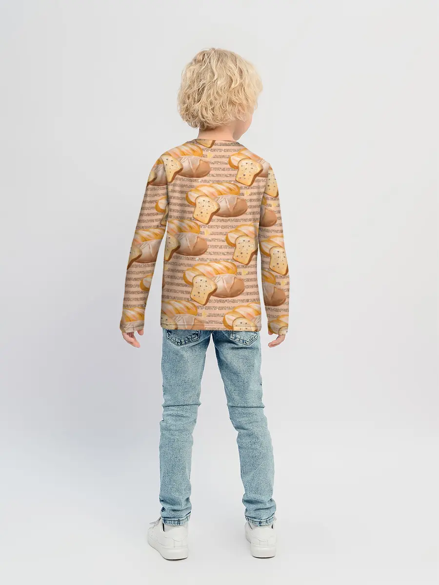 Детский лонгслив / Выпечка - хлеб и булочки