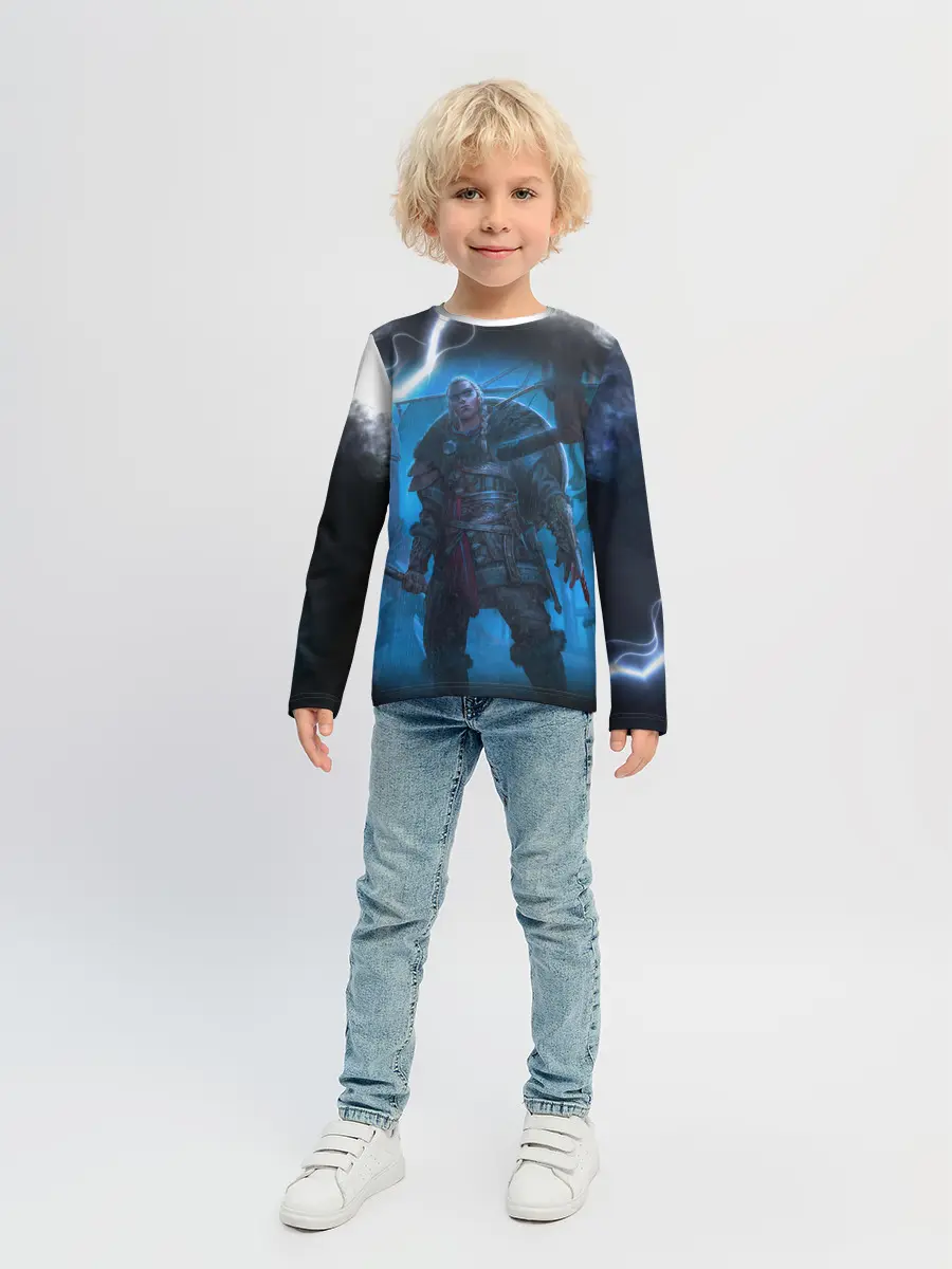 Детский лонгслив / ASSASSINS CREED VALHALLA | ВАЛХАЛЛА