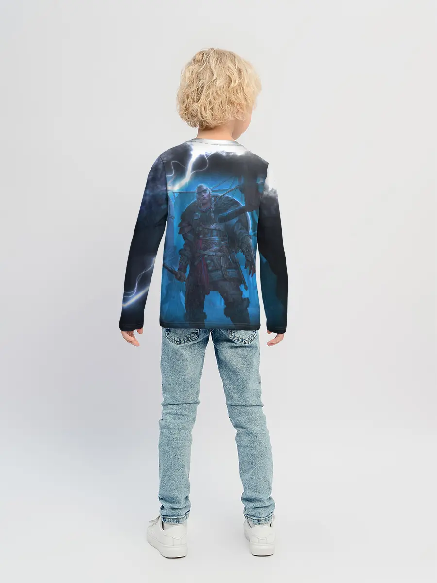 Детский лонгслив / ASSASSINS CREED VALHALLA | ВАЛХАЛЛА