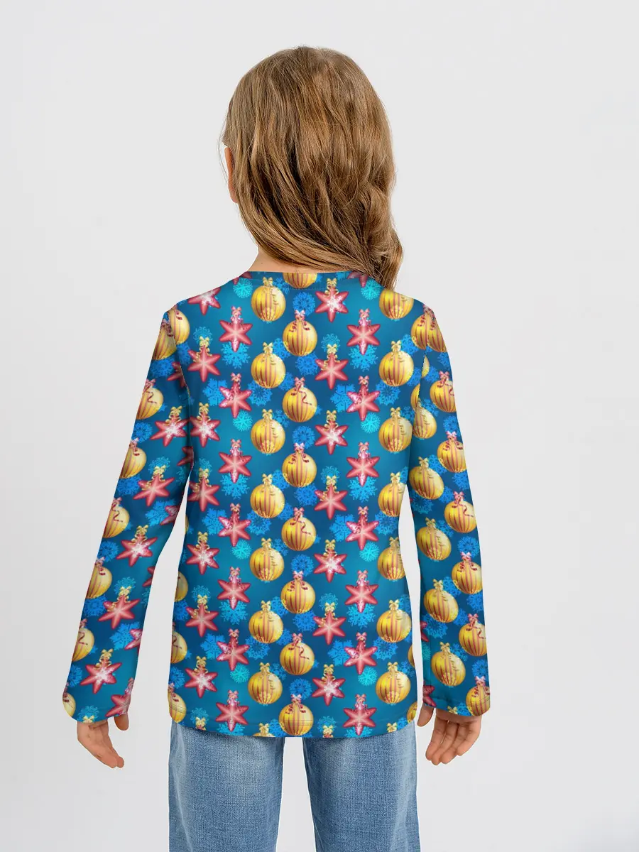 Детский лонгслив / Новогодние Украшения