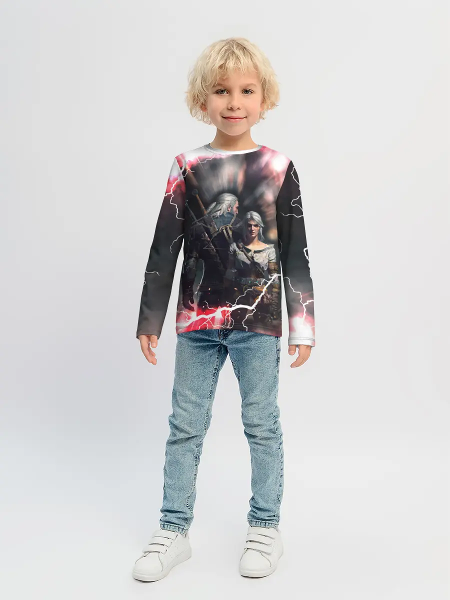 Детский лонгслив / Цирилла | Геральт