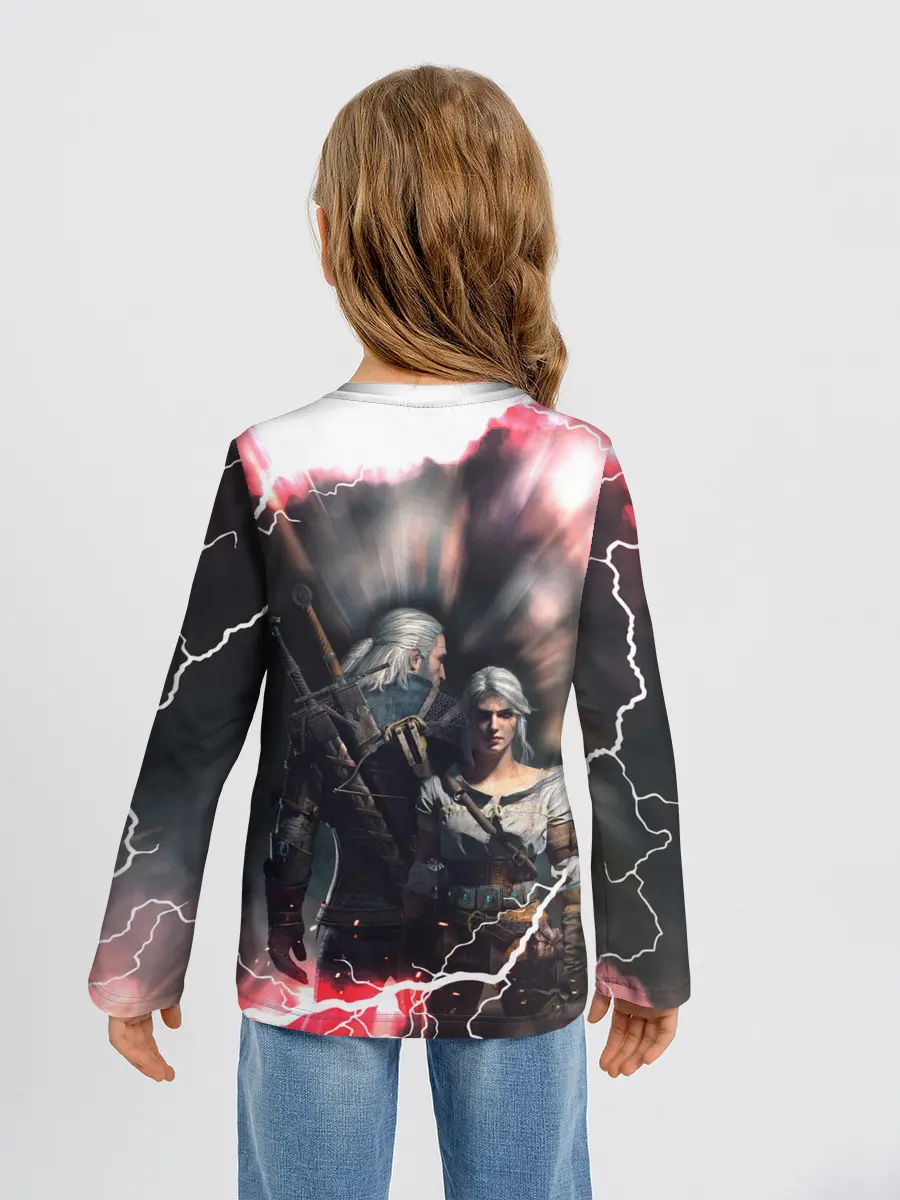 Детский лонгслив / Цирилла | Геральт