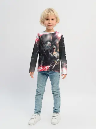 Детский лонгслив / Цирилла | Геральт