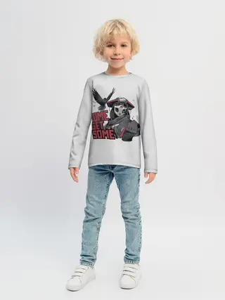 Детский лонгслив / Come get same