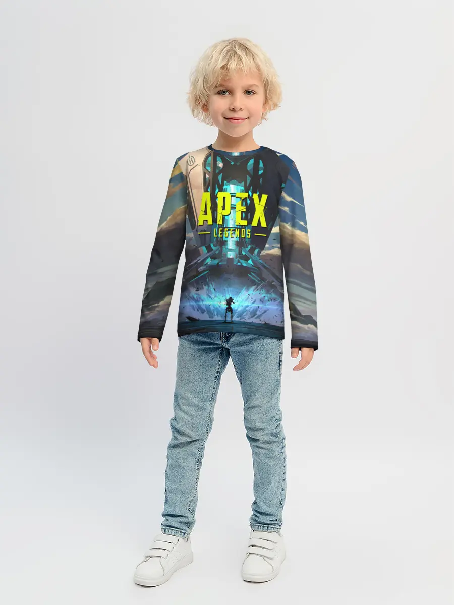 Детский лонгслив / APEX Legends boom