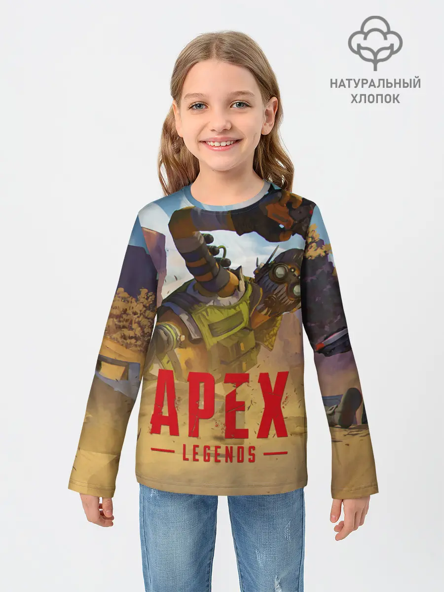 Детский лонгслив / Октейн в деле