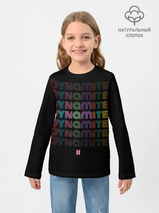 Детский лонгслив / DYNAMITE | BTS