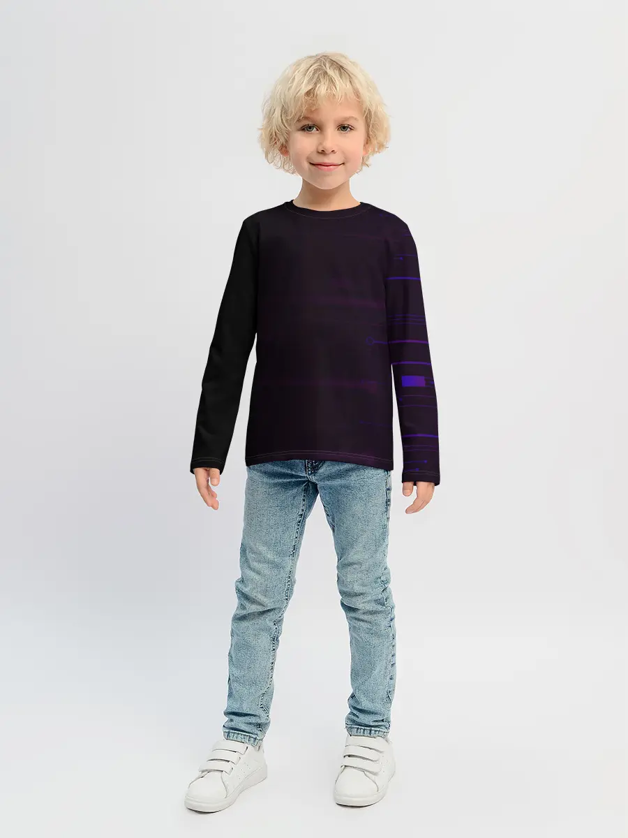 Детский лонгслив / Технометрия