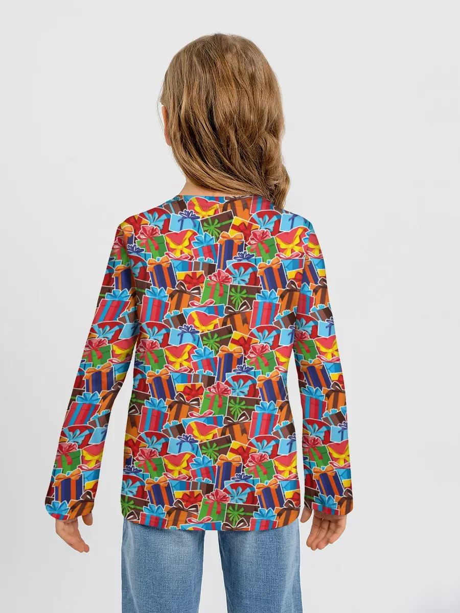 Детский лонгслив / Подарки на Праздник