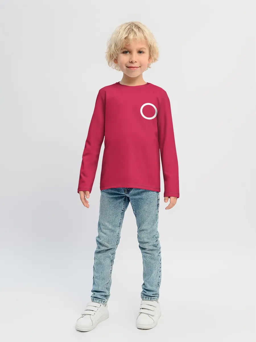 Детский лонгслив / Отряд кальмара.