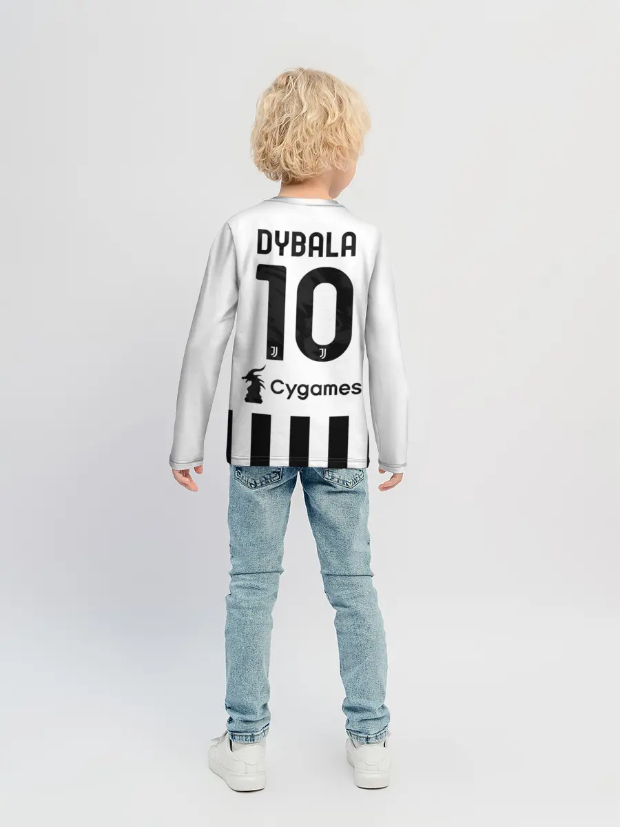 Детский лонгслив / Дибала Ювентус форма 2021/2022