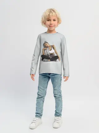 Детский лонгслив / Спортивная Ариана