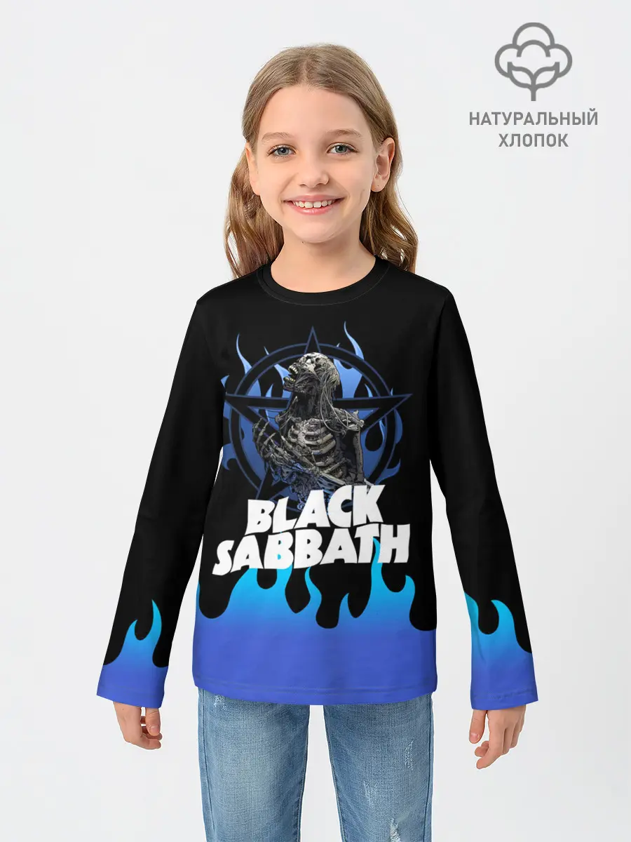 Детский лонгслив / Black Sabbath | Heavy Metal
