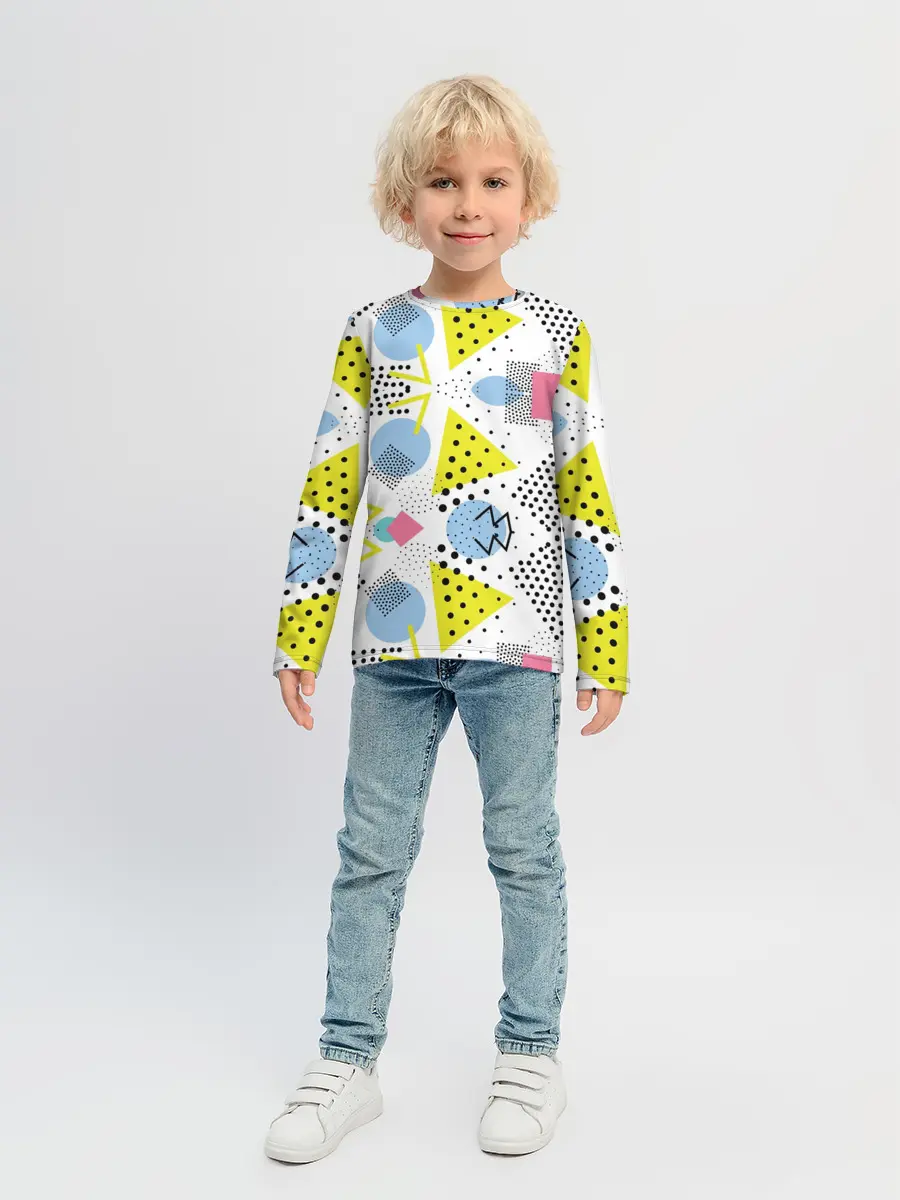 Детский лонгслив / свежее дыхание