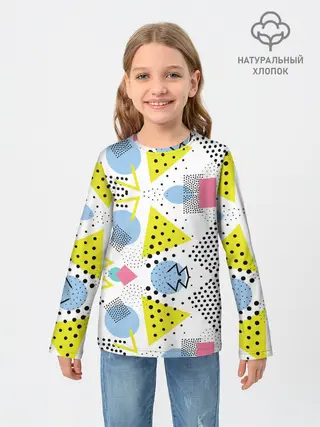 Детский лонгслив / свежее дыхание