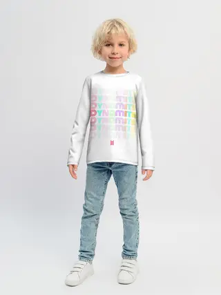 Детский лонгслив / DYNAMITE | BTS ver.2