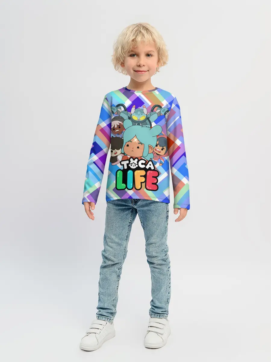 Детский лонгслив / Toca Boca | Тока Бока
