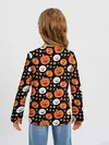 Детский лонгслив / Patern Halloween 17