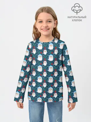 Детский лонгслив / Новый Год