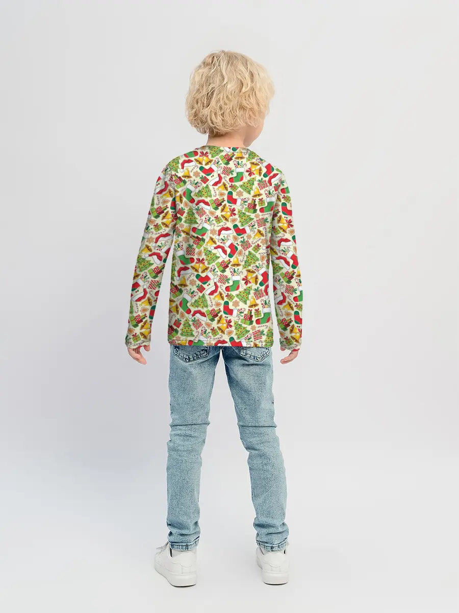 Детский лонгслив / Merry Christmas