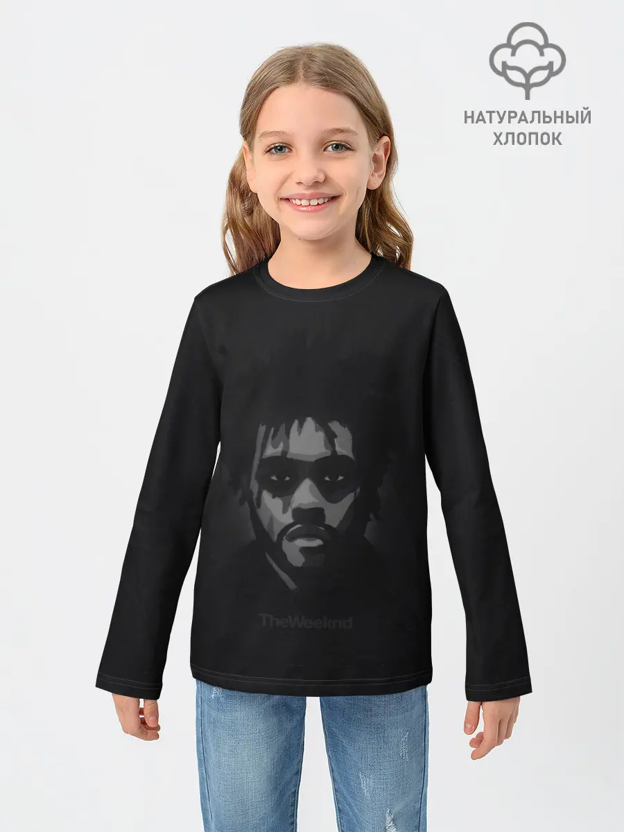 Детский лонгслив / The weekend gray