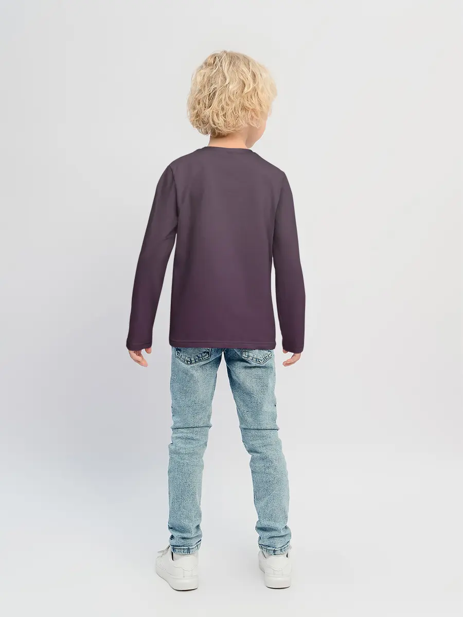 Детский лонгслив / Психоделический Эйбл