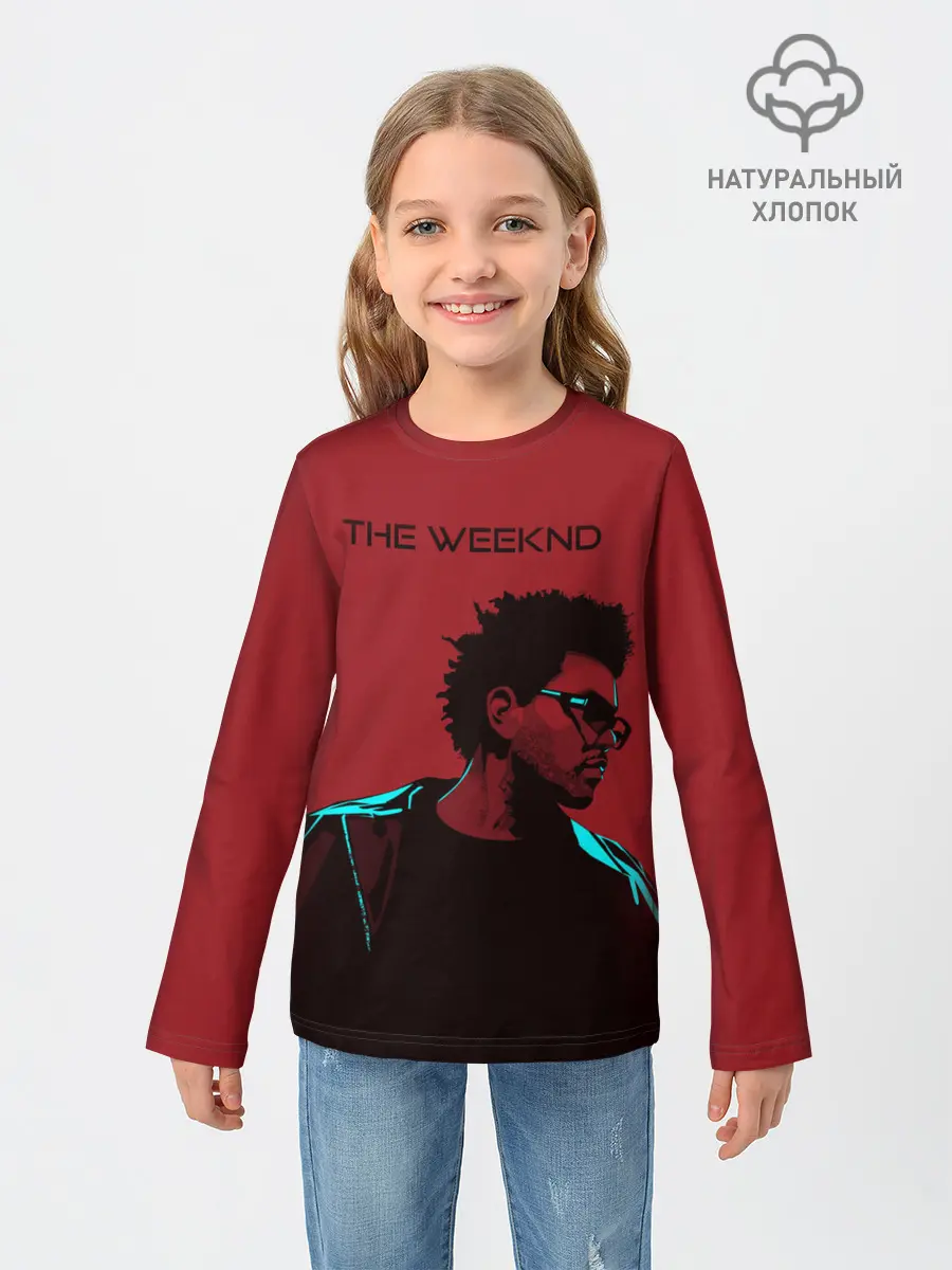 Детский лонгслив / The red weekend