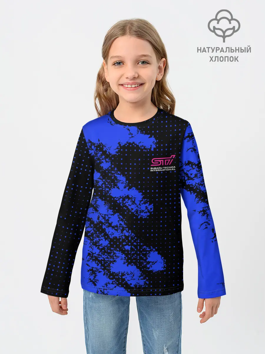 Детский лонгслив / SUBARU STI | СУБАРИСТ