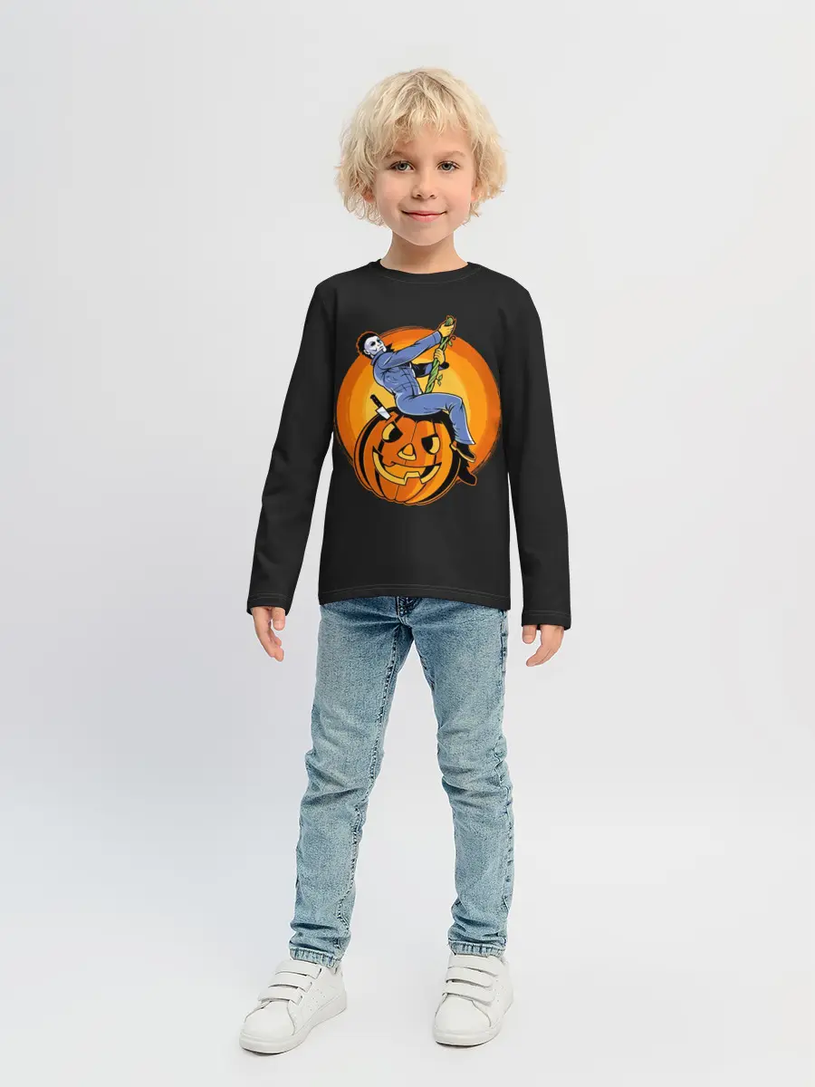 Детский лонгслив / Тыква-шар. Майкл