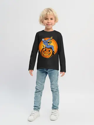 Детский лонгслив / Тыква-шар. Майкл