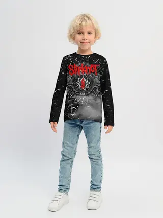 Детский лонгслив / Slipknot Grunge Rock | СЛИПКНОТ