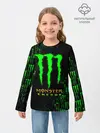 Детский лонгслив / MONSTER ENERGY NEON | МОНСТЕР НЕОН