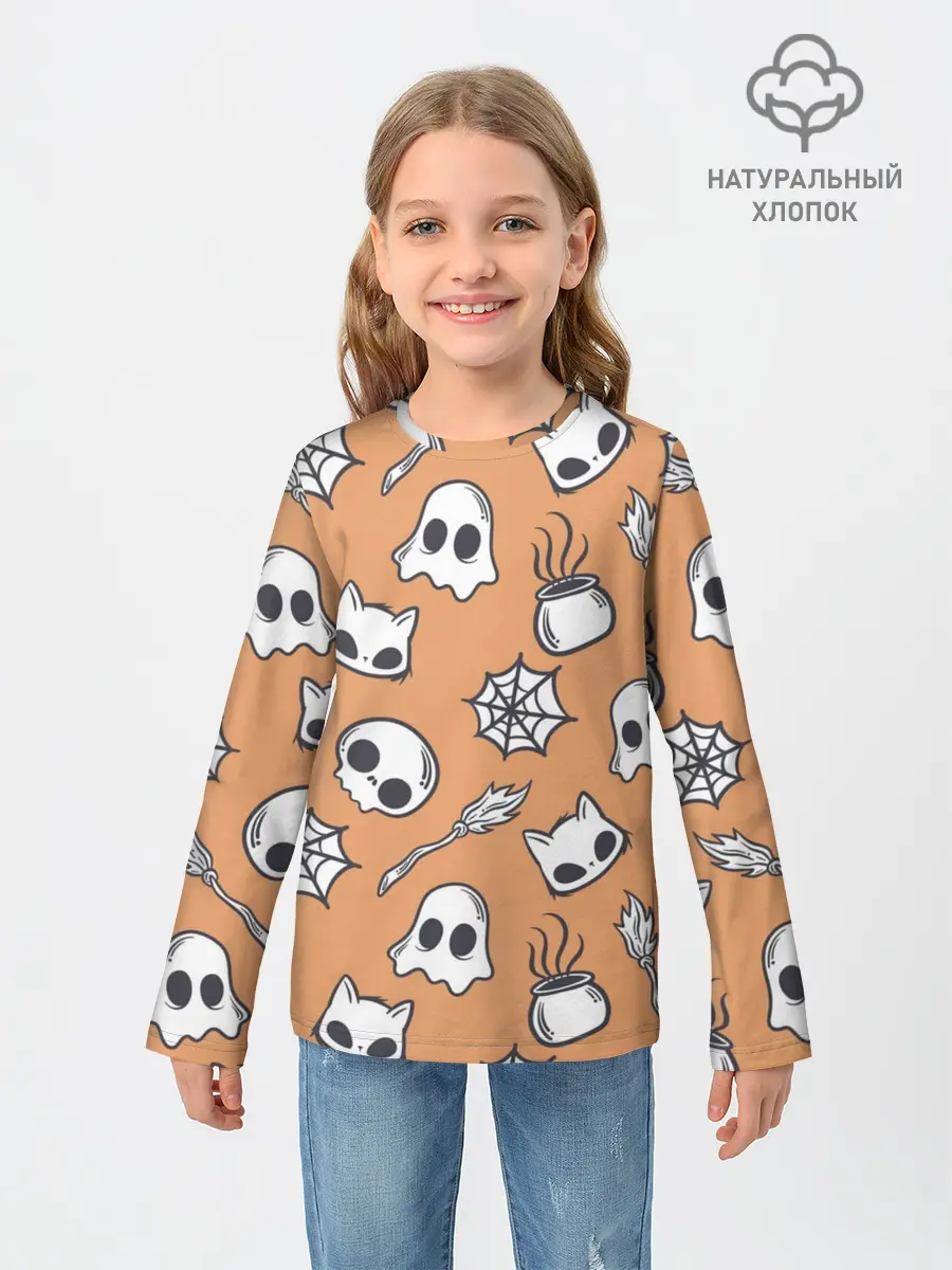 Детский лонгслив / Праздничные шалости