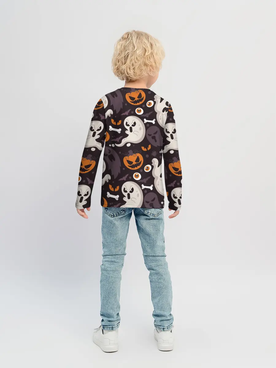 Детский лонгслив / Мрачный праздник