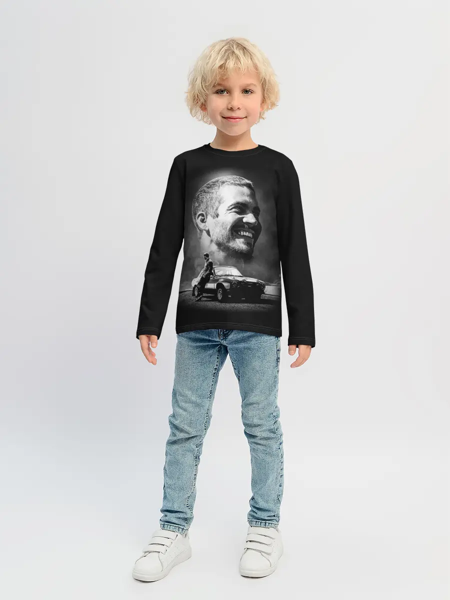 Детский лонгслив / Paul Walker