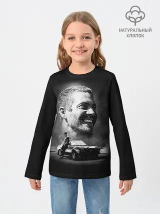 Детский лонгслив / Paul Walker