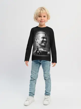 Детский лонгслив / Paul Walker