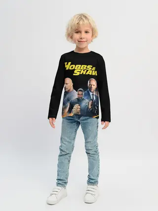 Детский лонгслив / Hobbs & Shaw
