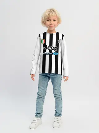 Детский лонгслив / Федерико Кьеза Ювентус форма 2021/2022
