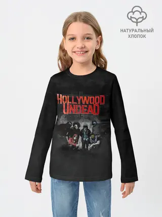 Детский лонгслив / Hollywood Undead - Голливудская нежить