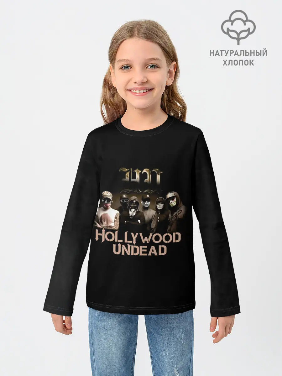 Детский лонгслив / Голливудская нежить - Hollywood Undead